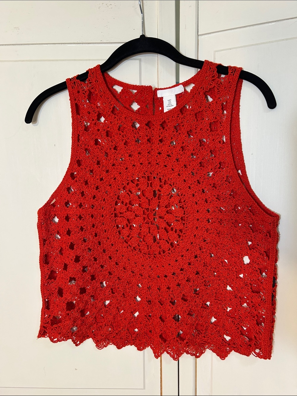 H&M Crochet Sleeveless Size S